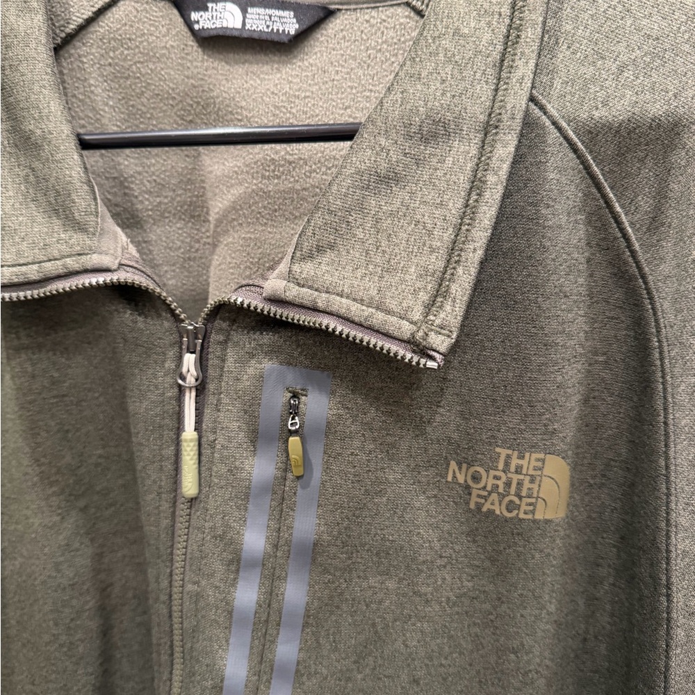 The North Face Olive Green Half Zip - 3XL - Picture 2 of 2